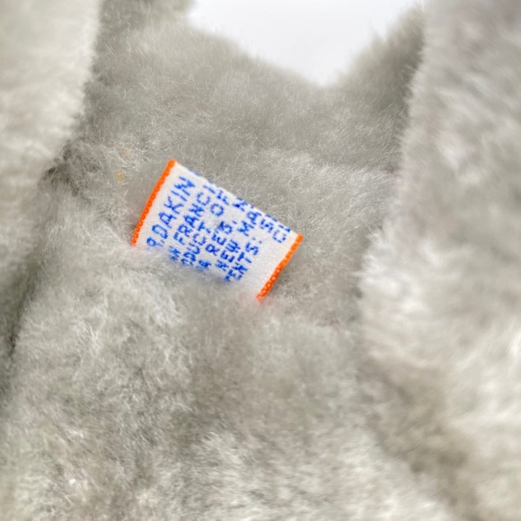 Vintage Dakin Elephant Plush Toy 1979 Korea Set Mom and Baby Stuffed Animal Gray - Picture 6 of 9